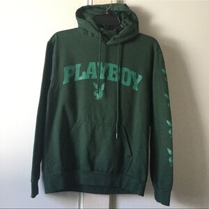 Dark green Playboy hoodie like new